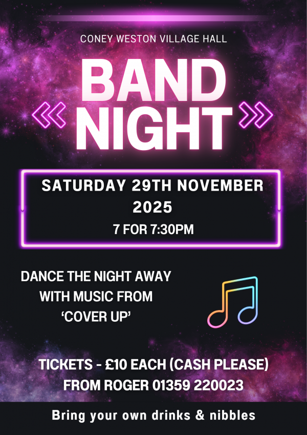 Band Night Poster