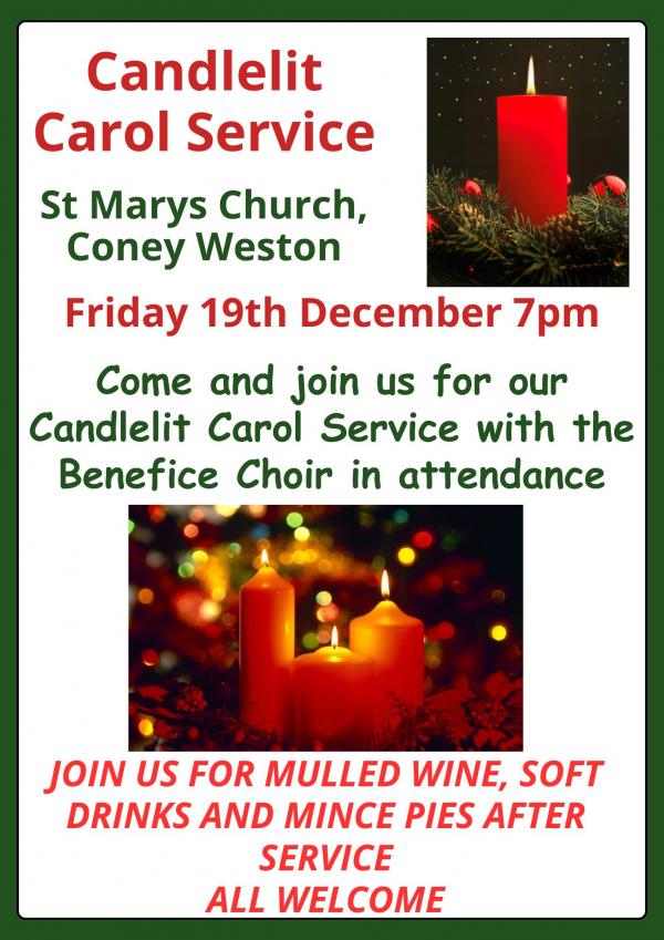 Coney Weston Carol Service 1